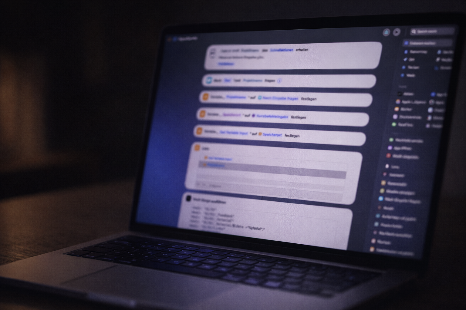 Projektordner automatisch erstellen auf dem Mac